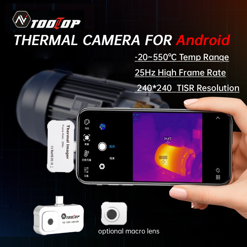 Thermal Imaging Camera Pcb Repair - TOOLTOP T3 Infrarot-Wärmebildkamera für Android TISR