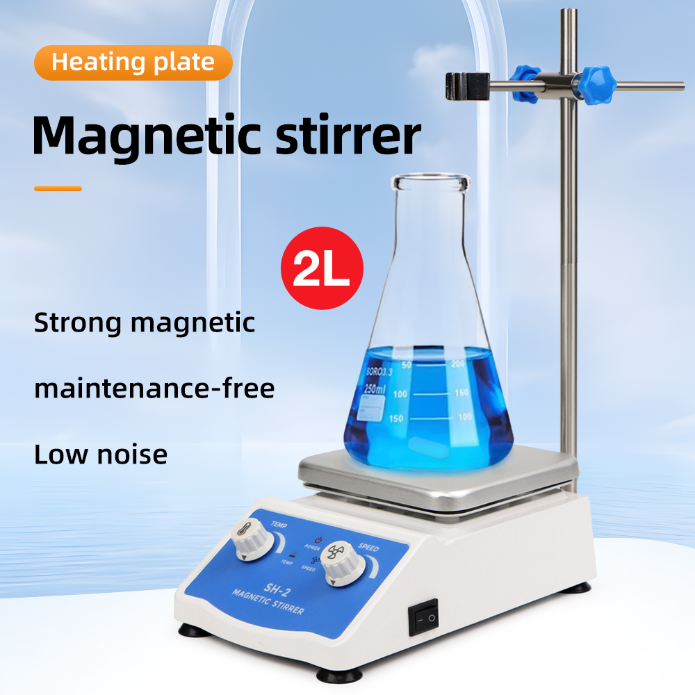 Lab Magnetic Stirrer Hot Plate - Heizung Magnetrührer Digitalanzeige Thermostatrührer Labor Heizplatte