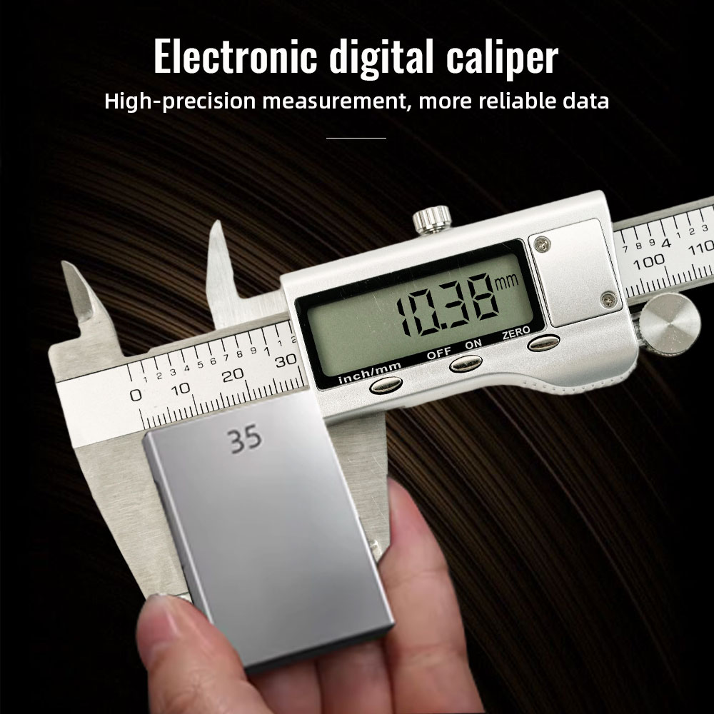 Digital Caliper 150Mm Stainless Steel - Neuer 6-Zoll 0-150mm Edelstahl Elektronischer Digitaler