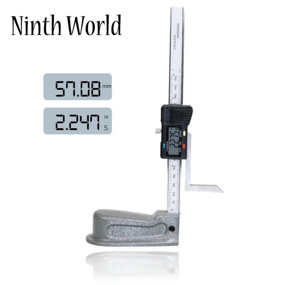 Digital Caliper 150Mm Stainless Steel - 0–150 mm digitales Höhenmessgerät, elektronisches digitales