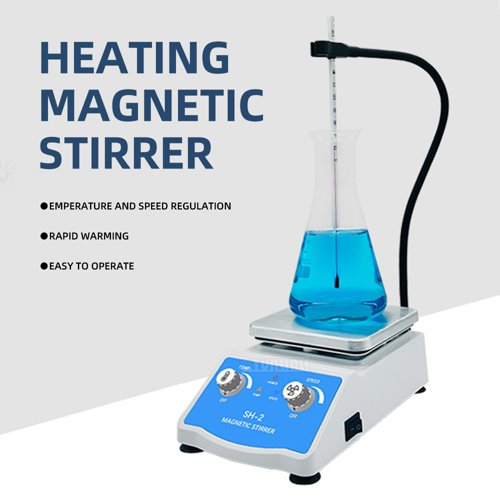 SH-2 Magnetrührer mit Heizfunk – Lab Magnetic Stirrer Hot Plate Bewertung und Preis
