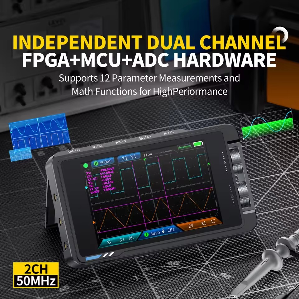 FNIRSI DS215H Tragbares Digita – Fnirsi Digital Oscilloscope Handheld Bewertung und Preis