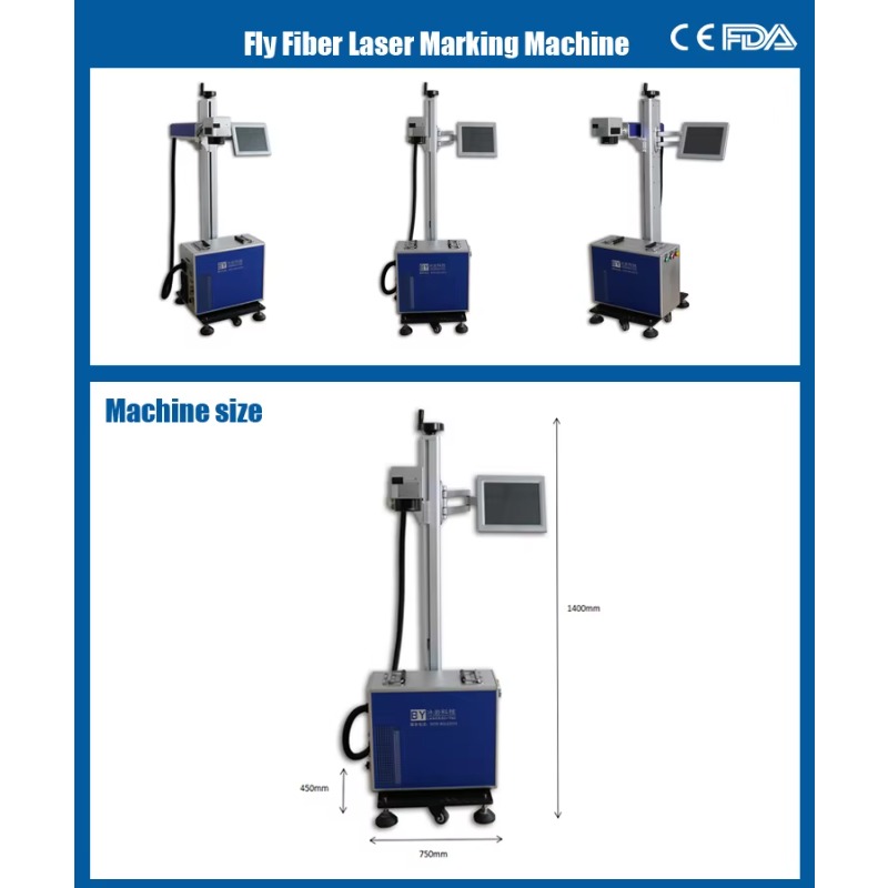 Heißer Verkauf PE HDPE PPR PVC – Fiber Laser Marking Machine 30W Bewertung und Preis
