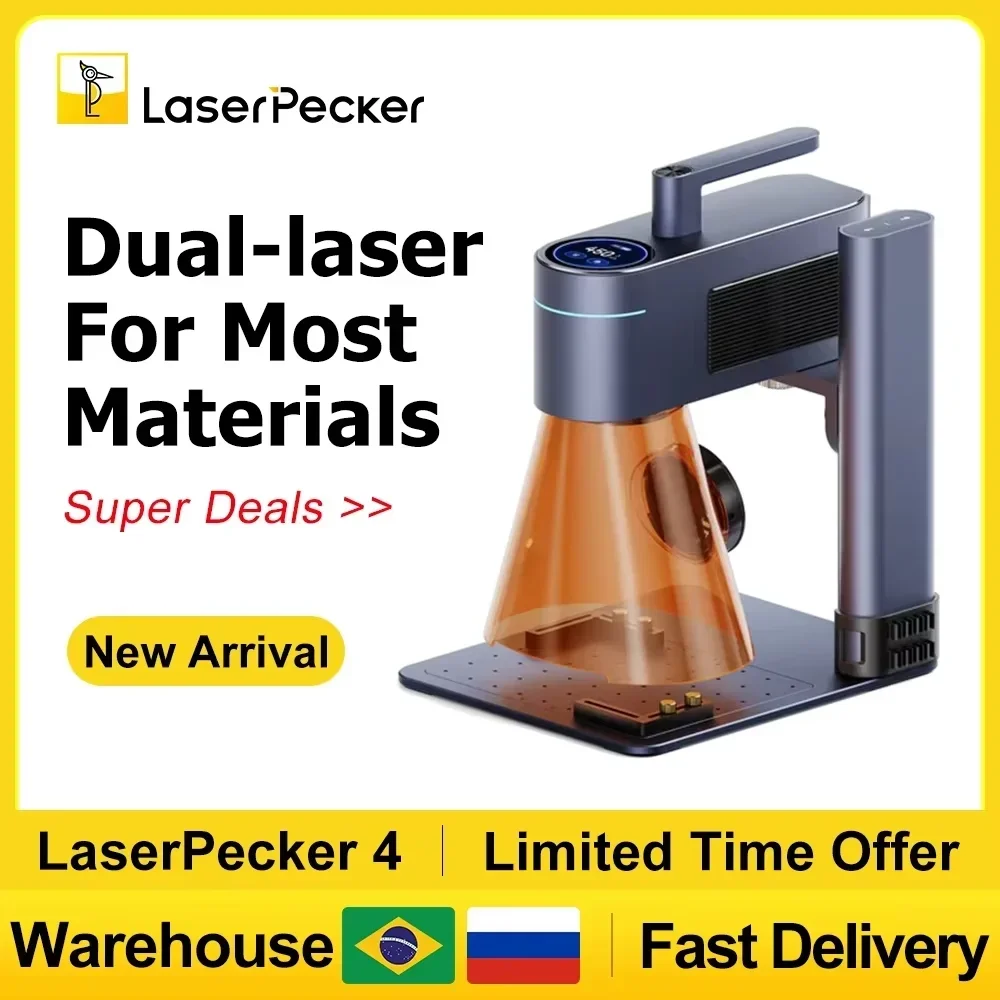 LASERPECKER 4 LP4 Lasergravurm – Fiber Laser Marking Machine 30W Bewertung und Preis
