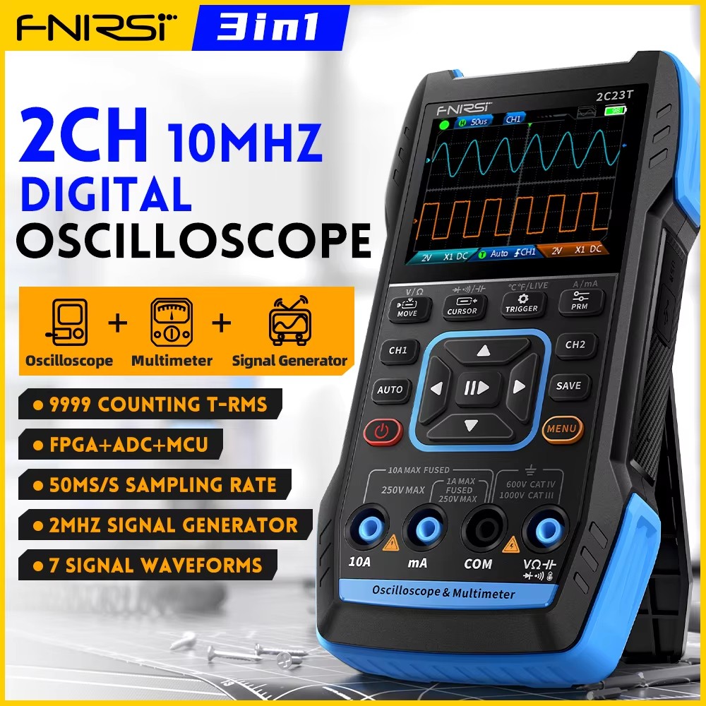 FNIRSI 2C23T Handheld-Digitalo – Fnirsi Digital Oscilloscope Handheld Bewertung und Preis