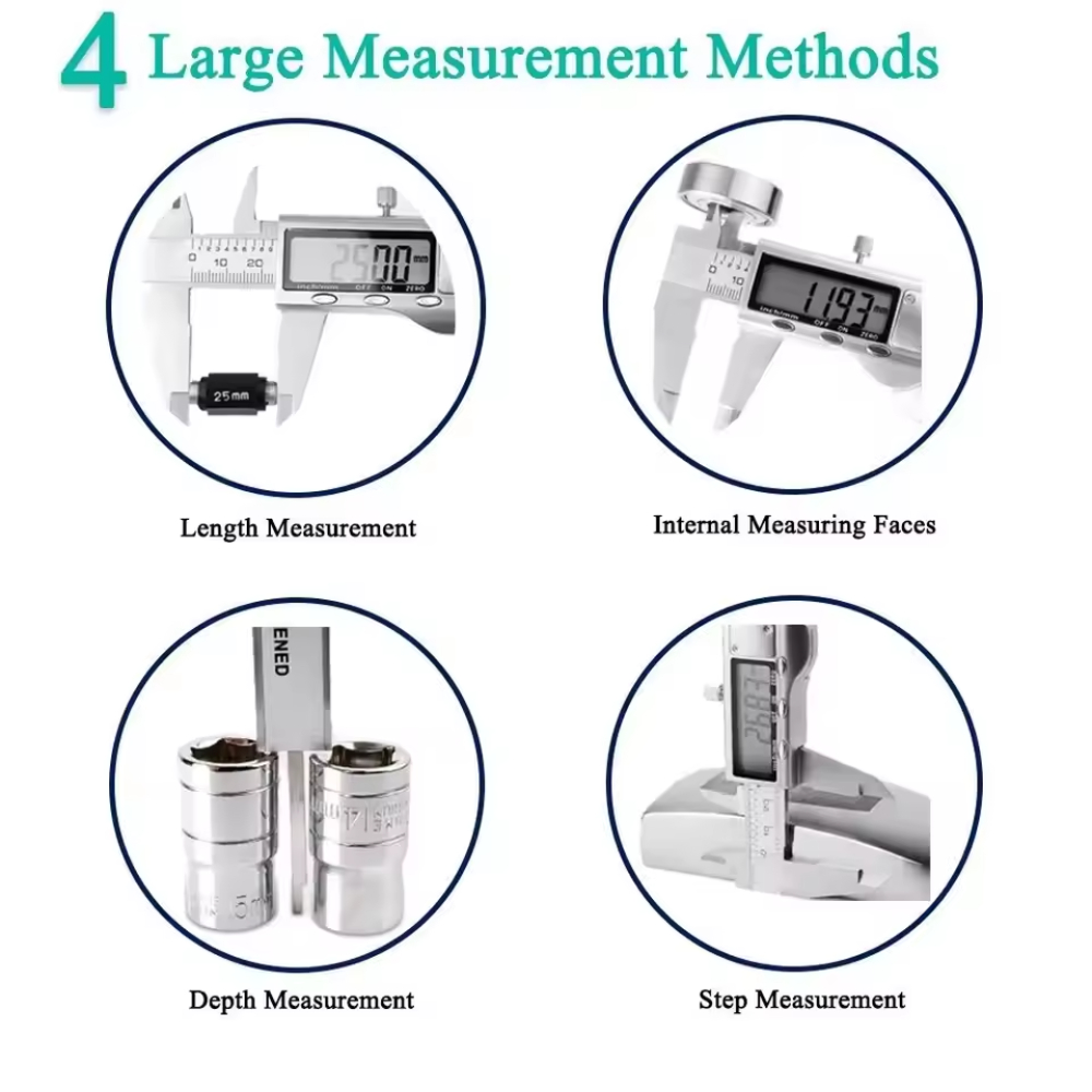 Elektronischer Digitaler Messs – Digital Caliper 150Mm Stainless Steel Bewertung und Preis