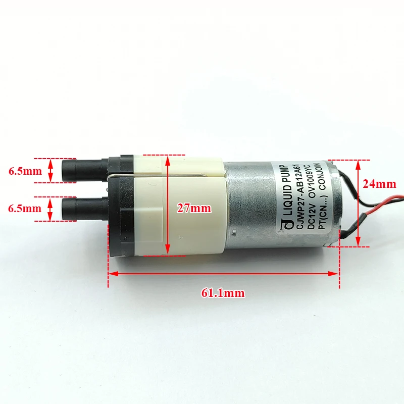 CJWP27-AB12A61 DC 12V Mini-Mem – Mini Peristaltic Pump 12V Bewertung und Preis