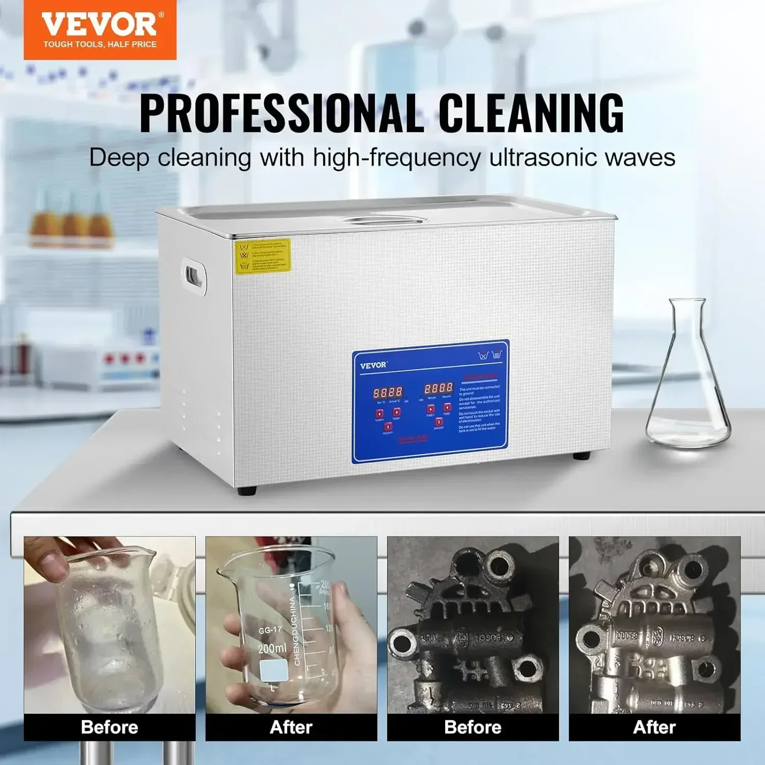 Begrenzter Vorrat! Ultraschall – Ultrasonic Cleaner 30L Industrial Bewertung und Preis