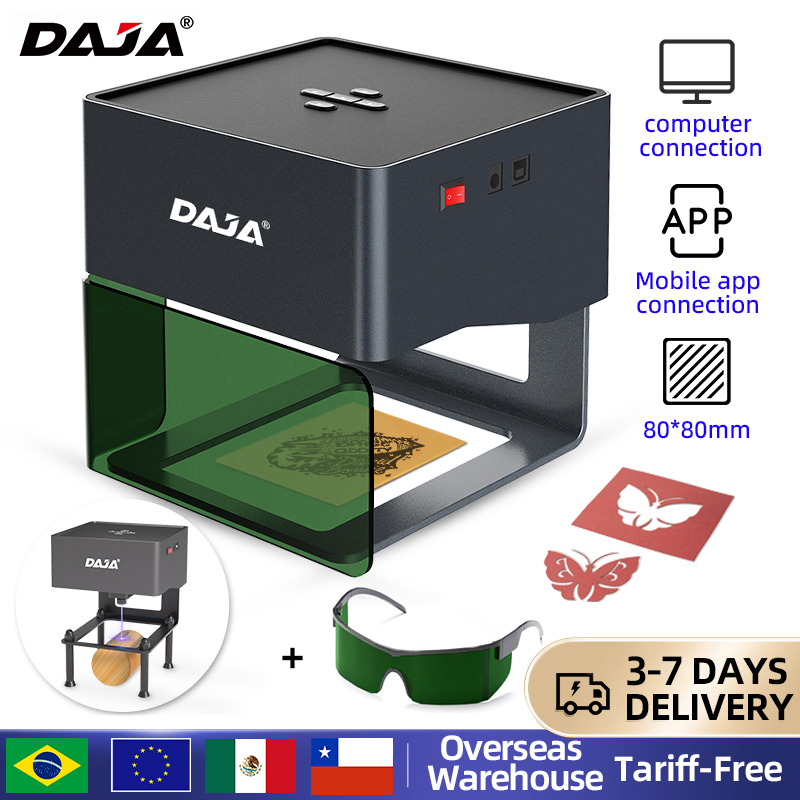 DAJA DJ6 Mini tragbarer Laserg – Fiber Laser Marking Machine 30W Bewertung und Preis